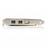 StarTech.com 3 Port 2b 1a PCI FireWire Adapter Card w/ DV Editing Kit
