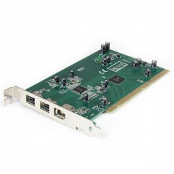 StarTech.com 3 Port 2b 1a PCI FireWire Adapter Card w/ DV Editing Kit