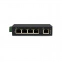 5-port industrial Ethernet switch - DIN rail mountable