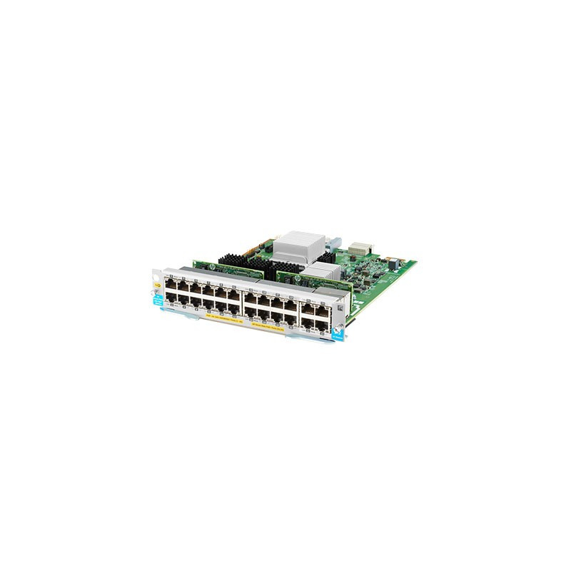HP 20-port 10/100/1000BASE-T PoE+ / 4-port 1/2.5/5/10GBASE-T PoE+ MACsec v3 zl2 Module HP 20-port 10/100/1000BASE-T PoE+ / 4-port 1/2.5/5/10GBASE-T PoE+ MACsec v3 zl2 Module
