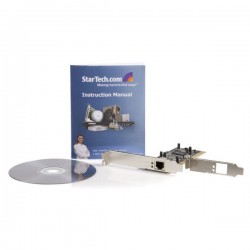 StarTech.com  1 Port PCI 10/100/1000 32 Bit Gigabit Ethernet Network Adapter Card