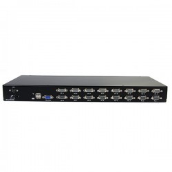 StarTech.com 16 Port 1U Rack Mount USB KVM Switch with OSD