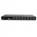 StarTech.com 16 Port 1U Rack Mount USB KVM Switch with OSD