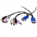 StarTech.com 2 Port USB VGA Cable KVM Switch