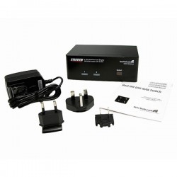 StarTech.com  2 Port Dual DVI USB KVM Switch with Audio &amp;amp; USB 2.0 Hub