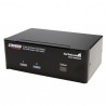 StarTech.com  2 Port Dual DVI USB KVM Switch with Audio &amp;amp; USB 2.0 Hub