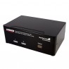 StarTech.com  2 Port DVI VGA Dual Monitor KVM Switch USB with Audio &amp;amp; USB 2.0 Hub