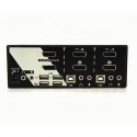 StarTech.com 2 Port Dual DisplayPort USB KVM Switch w/ Audio &amp;amp; USB Hub