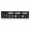 StarTech.com 2 Port DVI + USB KVM Switch with Audio - KVM switch - USB 2.0 Hub - 2 ports - 1 local user - 1U