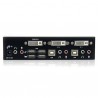 StarTech.com 2 Port High Resolution USB DVI Dual Link KVM Switch with Audio - KVM / audio / USB switch - USB - 2 p