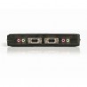 StarTech.com  4 Port Black USB KVM Switch Kit with Cables and Audio