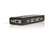 StarTech.com  4 Port Black USB KVM Switch Kit with Cables and Audio