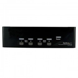 StarTech.com  4 Port Dual DVI USB KVM Switch with Audio &amp;amp; USB 2.0 Hub