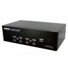 StarTech.com  4 Port Dual DVI USB KVM Switch with Audio &amp;amp; USB 2.0 Hub