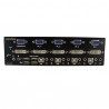 StarTech.com  4 Port DVI VGA Dual Monitor KVM Switch USB with Audio &amp;amp; USB 2.0 Hub
