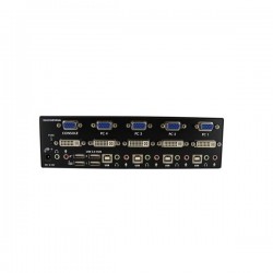 StarTech.com  4 Port DVI VGA Dual Monitor KVM Switch USB with Audio &amp;amp; USB 2.0 Hub