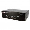 StarTech.com  4 Port DVI VGA Dual Monitor KVM Switch USB with Audio &amp;amp; USB 2.0 Hub