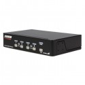 StarTech.com 4 Port StarView DVI USB KVM Switch with Audio