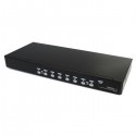 StarTech.com 8 Port 1U Rack Mount USB KVM Switch with OSD