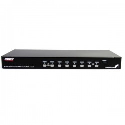 StarTech.com 8 Port 1U Rack Mount USB KVM Switch with OSD