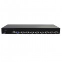 StarTech.com 8 Port 1U Rack Mount USB KVM Switch with OSD