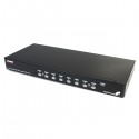 StarTech.com 8 Port 1U Rackmount USB KVM Switch with OSD