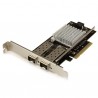 StarTech.com 2-Port 10G Fiber Network Card with Open SFP+ - PCIe, Intel Chip | StarTech.com Network Cards & Adapters
