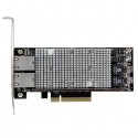 StarTech.com 2-Port PCI Express 10GBase-T Ethernet Network Card - with Intel X540 Chip