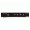 StarTech.com 4 Port VGA Video Audio Switch with RS232 control - Video/audio splitter - 4 ports