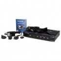 StarTech.com 4 Port VGA Video Audio Switch with RS232 control - Video/audio splitter - 4 ports