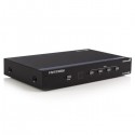 StarTech.com 4 Port VGA Video Audio Switch with RS232 control - Video/audio splitter - 4 ports