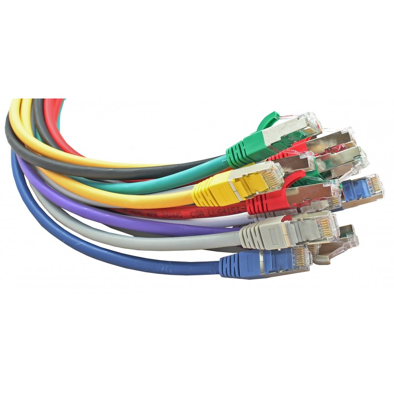 RJ45-4ft-White Shielded Mini CAT6A Ethernet Patch Cable S/FTP RJ45 10G Snagless Molded Boot 