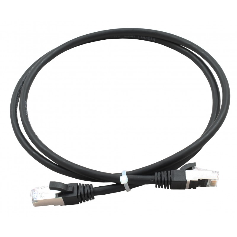 Connectix Black 003-010-030-09 S/FTP 3m CAT6a Ethernet Cable