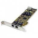 StarTech.com Dual Port PCI Express Gigabit Ethernet PCIe Network Card Adapter - PoE/PSE