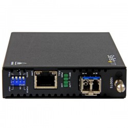 StarTech.com Gigabit Ethernet Copper-to-Fiber Media Converter - SM LC - 10 km | StarTech.com Media Converters
