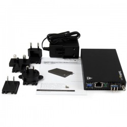 StarTech.com Gigabit Ethernet Copper-to-Fiber Media Converter - SM LC - 20 km | StarTech.com Media Converters