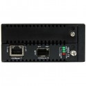 StarTech.com 10 Gigabit Ethernet Copper-to-Fiber Media Converter - Open SFP+ - Managed
