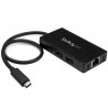 StarTech.com 3-Port USB 3.0 Hub plus Gigabit Ethernet - USB-C - Includes Power Adapter | StarTech.com Network Cards & Adapters
