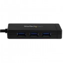 StarTech.com 3-Port USB 3.0 Hub plus Gigabit Ethernet - USB-C - Includes Power Adapter
