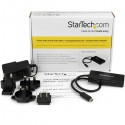 StarTech.com 3-Port USB 3.0 Hub plus Gigabit Ethernet - USB-C - Includes Power Adapter