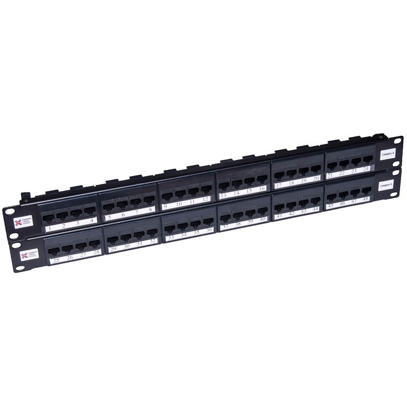 48 Port Cat5e UTP CCS Elite Patch Panel