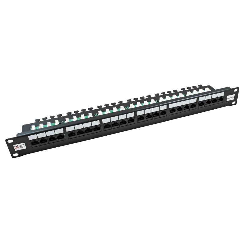 24 Port Cat5e CCS 2020 Right Angled Patch Panel 24 Port Cat5e CCS 2020 Right Angled Patch Panel