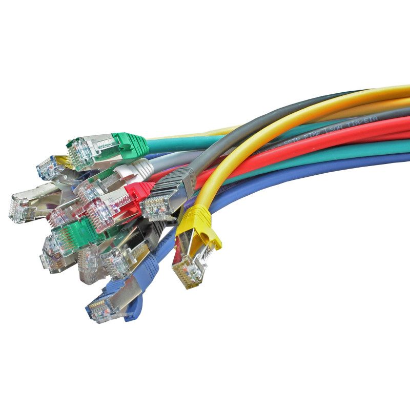 Shielded FTP Cat5e RJ45 Ethernet Patch Lead Shielded FTP Cat5e RJ45 Ethernet Patch Lead