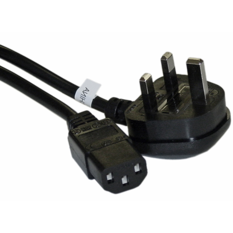 UK Mains - IEC C13 Female Lead UK Mains - IEC C13 Female Lead
