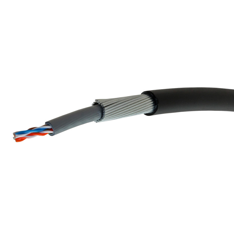 External Armoured  Cat5e UTP Solid Cable (Price Per Metre)