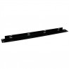 StarTech.com 1U Velcro Horizontal Cable Management Panel - 4 Loop Cable Organizer