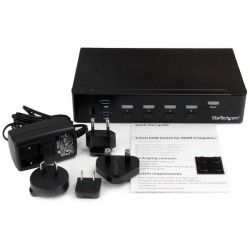 StarTech.com 4-Port HDMI KVM Switch - USB 3.0 - 1080p | StarTech.com KVM Solutions