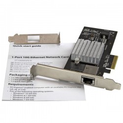 StarTech.com 1-Port 10G Ethernet Network Card - PCI Express - Intel X550-AT Chip | StarTech.com Network Cards & Adapters