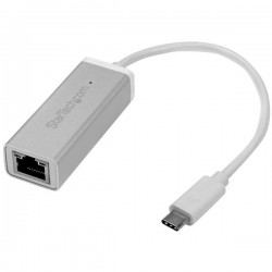 StarTech.com USB-C to Gigabit Network Adapter - Silver | StarTech.com Network Cards & Adapters