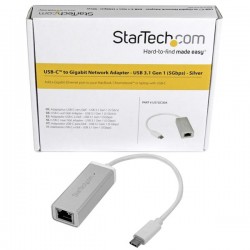 StarTech.com USB-C to Gigabit Network Adapter - Silver | StarTech.com Network Cards & Adapters